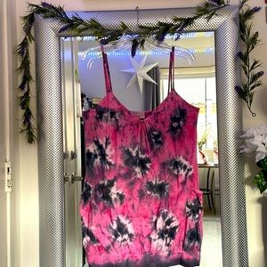 Curio Nine Custom Tie Dye Tank Top